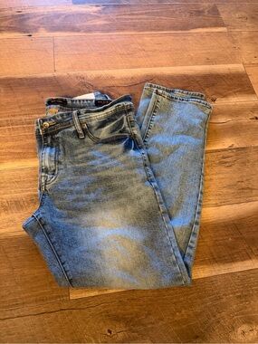 Slim Fit Men's Blue Jeans 808 Denim